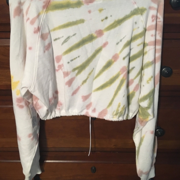 Aeropostale tie dye crop sweater - Picture 4 of 6
